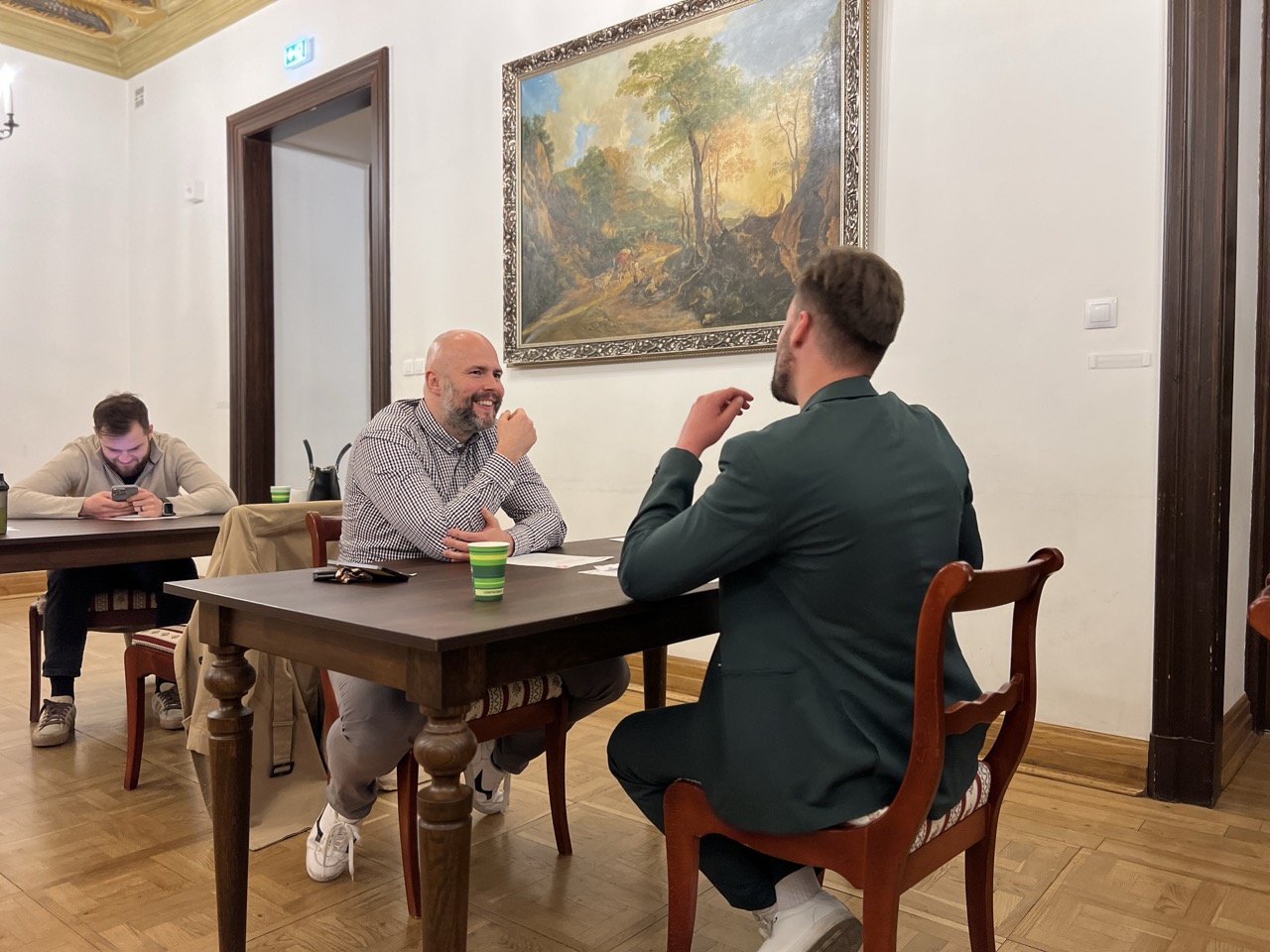 Rozmowa jeden na jeden podczas mastermindu