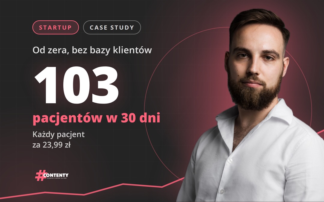 Case study: Od zera do 103 pacjentów w 30 dni